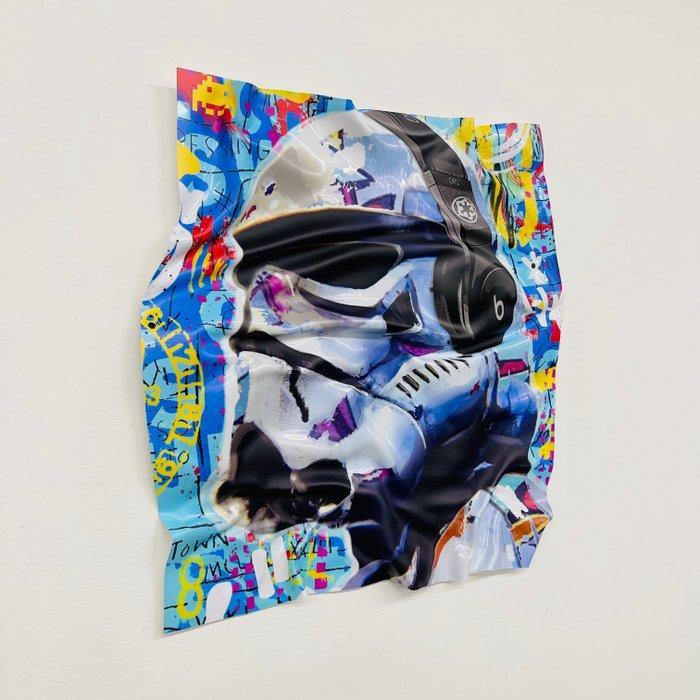 SOYZ BANK (1988) x AIIROH (1987) - Stormtrooper, Antiek en Kunst, Kunst | Designobjecten