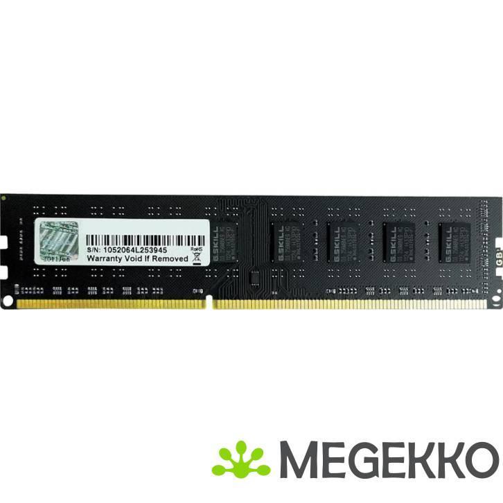 G.Skill DDR3 Value 4GB 1333MHz - [F3-10600CL9S-4GBNT], Computers en Software, Overige Computers en Software, Nieuw, Verzenden