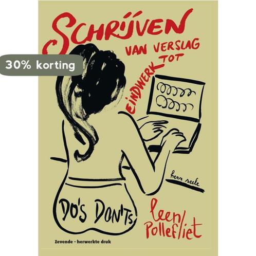 Schrijven editie 2014 9789038223261 Leen Pollefliet, Livres, Livres Autre, Envoi