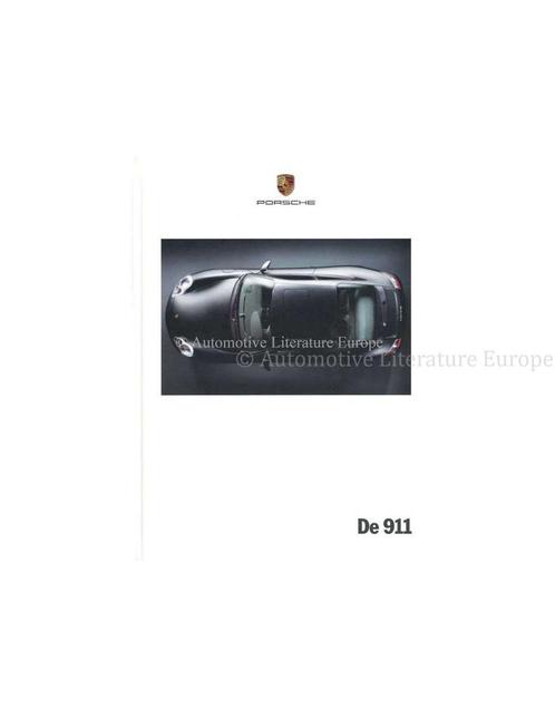 2001 PORSCHE 911 CARRERA HARDCOVER BROCHURE NEDERLANDS, Livres, Autos | Brochures & Magazines