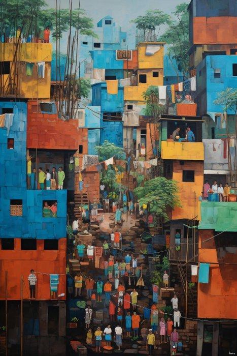 Felix van Horst - Chromatic Collective (XXL), Antiek en Kunst, Kunst | Designobjecten