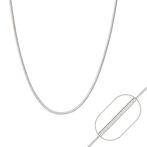 Fako Bijoux® - Ketting - Slang - 1.2mm - 50cm -, Handtassen en Accessoires, Kettingen, Verzenden, Nieuw