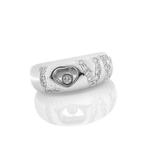 Chopard - Ring - Love - 18 karaat Witgoud -  0.29ct. tw., Nieuw