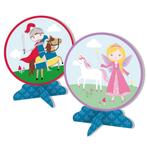 Prinses En Ridder Tafeldecoratie, Hobby en Vrije tijd, Feestartikelen, Verzenden, Nieuw