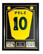 Brazil - Coupe du Monde de Football - Pele- Premium Frame -