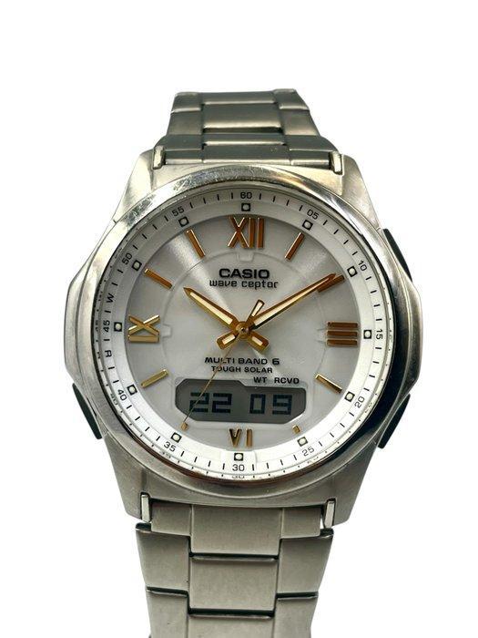 Casio - Wave Ceptor WVA-M630 – Multi Band 6 – Tough Solar –, Handtassen en Accessoires, Horloges | Heren