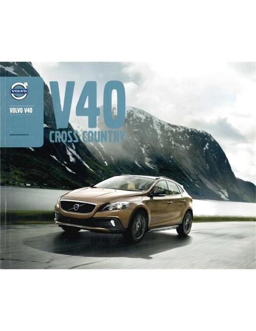 2012 VOLVO V40 CROSS COUNTRY BROCHURE NEDERLANDS, Livres, Autos | Brochures & Magazines, Enlèvement ou Envoi