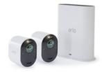Arlo Ultra 2 - Beveiligingscamera - 4K HDR - Wit (2 stuks), Verzenden, Zo goed als nieuw