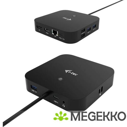 I-tec USB-C HDMI DP Docking Station with Power Delivery 100, Informatique & Logiciels, Supports d'ordinateur portable, Envoi