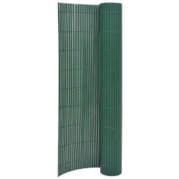 Dubbelzijdige Tuinafscheiding groen 110x500cm | 41% Korting, Tuin en Terras, Tuinschermen, Nieuw, Kunststof, 100 tot 150 cm, 200 cm of meer