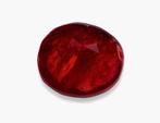 Zonder minimumprijs Rood, Oranje Robijn - 1.22 ct -, Handtassen en Accessoires, Edelstenen, Nieuw