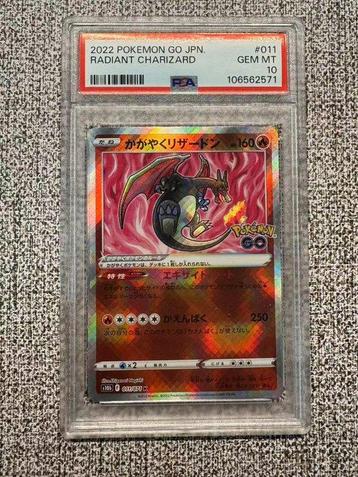 Pokémon - 1 Graded card - Dracaufeu - Sword and Shield - PSA