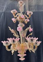 Kroonluchter - Ambrato - Muranoglas - 10 lichten / 2, Antiek en Kunst
