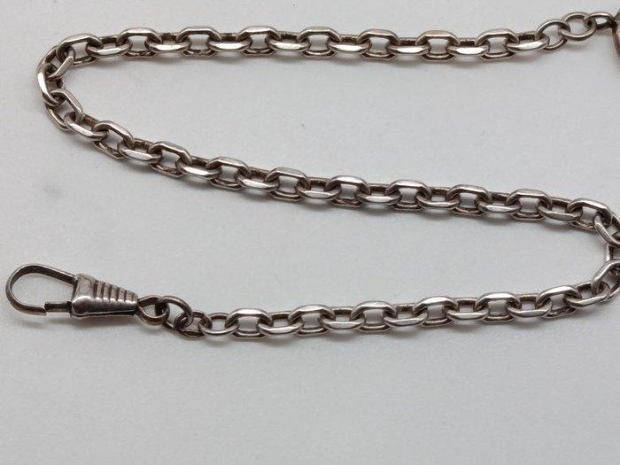catenella in Argento 800 - anni 50/60 Italiana - Elegante, Handtassen en Accessoires, Horloges | Heren
