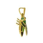 Hanger - 18 karaat Geel goud, Handtassen en Accessoires, Antieke sieraden