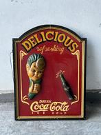 Coca-Cola - Reclamebord - Hout, Verf