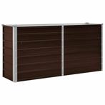 Plantenbak Gegalvaniseerd Bruin | OP = OP | Balkon Deal, Tuin en Terras, 100 cm of meer, Verzenden, Nieuw, Metaal