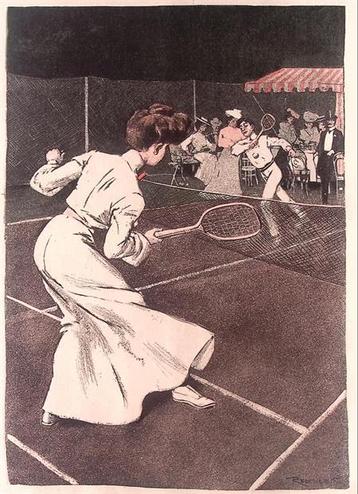 Tennis op niveau (lijst optie, Kunst, Antiek en Kunst) beschikbaar voor biedingen