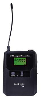 Citronic TU4-BTX Reserve Bodypack Zender Voor TU4 Systeem, Muziek en Instrumenten, Microfoons, Nieuw