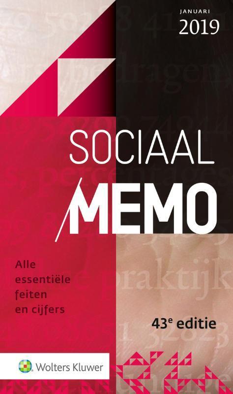 Sociaal Memo januari 2019 9789013152814, Boeken, Wetenschap, Gelezen, Verzenden