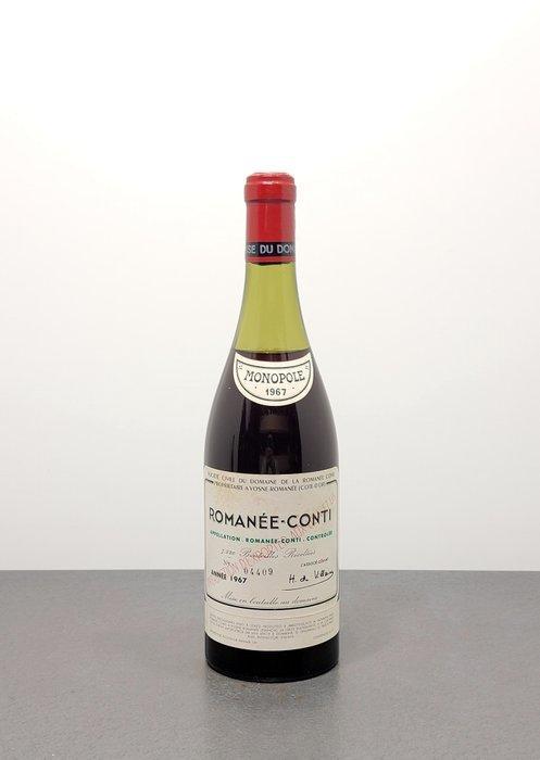1967 Romanée Conti Domaine de la Romanée-Conti - Bourgogne, Verzamelen, Wijnen