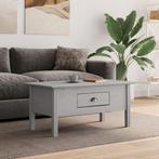vidaXL Salontafel BODO 100x55x46 cm massief grenenhout grijs, Huis en Inrichting, Verzenden, Nieuw