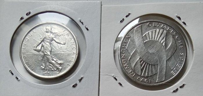 Wereld. Lot of coins world, weighing 3 kg and N. 2 silver, Postzegels en Munten, Munten | Europa | Niet-Euromunten