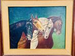 Peindre différentes races de chevaux, Antiquités & Art