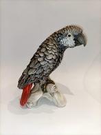 Goebel - Beeldje - African Grey Parrot - Porselein, Antiek en Kunst