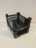 Magazijnbak 400x300x160mm met grijpopening stapelbaar, Ophalen of Verzenden