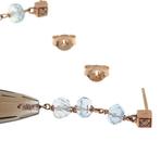 Oorbellen - 9 kt. Roségoud - 30.00ct. tw. Citrien -, Nieuw