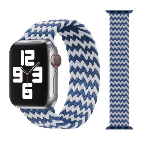 Gevlochten Nylon Bandje voor iWatch 42mm / 44mm  (Large) -, Bijoux, Sacs & Beauté, Montres connectées, Envoi