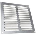 Aluminium schoepenrooster opbouw 250 x 250mm - ALU (1-2525A), Doe-het-zelf en Bouw, Verzenden, Nieuw
