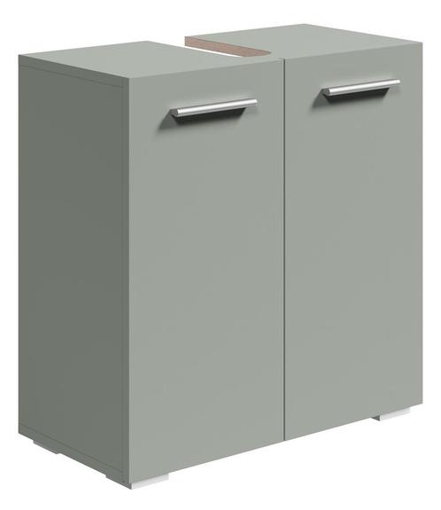 Wastafelkast Jupiter 60 x 30 x 60 cm Mat Groen, Huis en Inrichting, Badkamer | Badkamermeubels, Nieuw, Verzenden