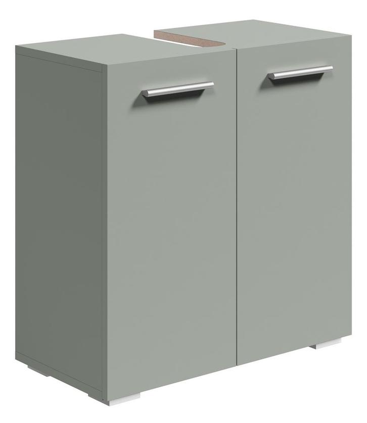 Wastafelkast Jupiter 60 x 30 x 60 cm Mat Groen, Huis en Inrichting, Badkamer | Badkamermeubels, Nieuw, Verzenden