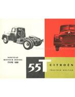 1959 CITROEN 55T BROCHURE FRANS, Nieuw