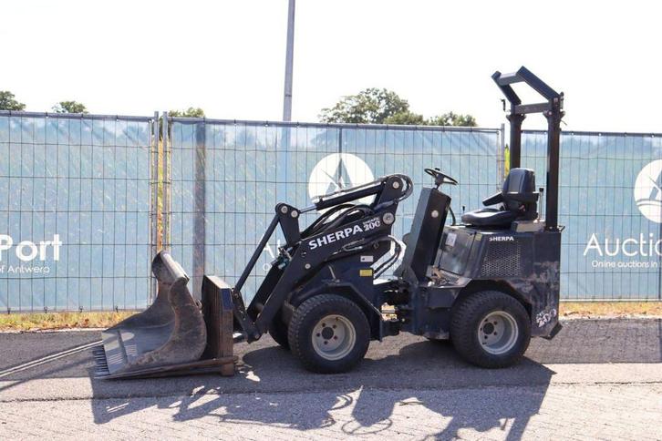 Veiling: Kniklader SHERPA SHERPA 200 Diesel 18kW 2011, Zakelijke goederen, Machines en Bouw | Kranen en Graafmachines, Ophalen