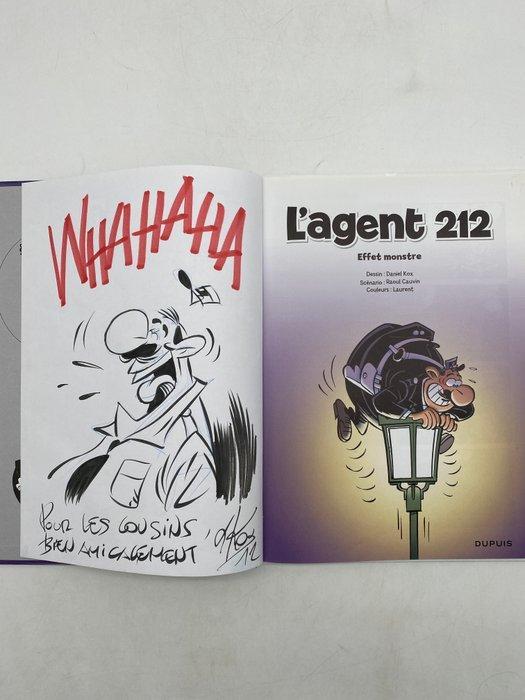 Agent 212 T28 - Effet Monstre + dédicace - C - 1 Album -, Boeken, Stripverhalen