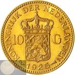 Nederland. Wilhelmina. 10 Gulden of Gouden tientje 1925, Postzegels en Munten