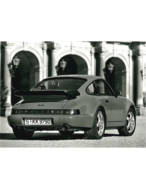 1991 PORSCHE 911 TURBO PERSFOTO, Livres, Autos | Brochures & Magazines