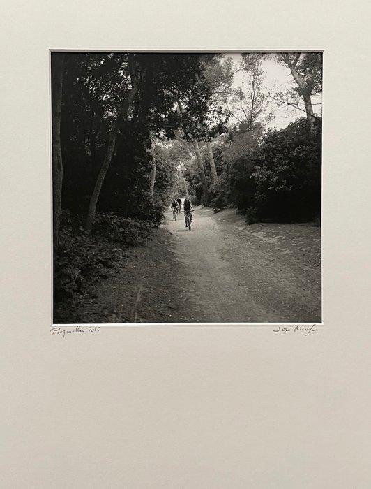 José Nicolas (1956) - Porquerolles, sentier, Antiek en Kunst, Kunst | Designobjecten