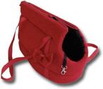 Modieuze schoudertas voor kleine honden - rood - 36x19x23..., Dieren en Toebehoren, Ophalen of Verzenden, Nieuw
