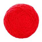 Wollspielball 10cm, rot - kerbl, Nieuw