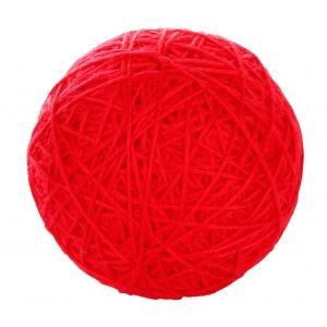 Wollspielball 10cm, rot - kerbl, Dieren en Toebehoren, Katten-accessoires