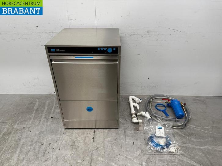 RVS Meiko Upster Vaatwasser met afvoerpomp 400V Horeca, Zakelijke goederen, Horeca | Keukenapparatuur, Ophalen of Verzenden