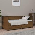 vidaXL Lit de jour Marron miel 90x190 cm Bois de pin massif
