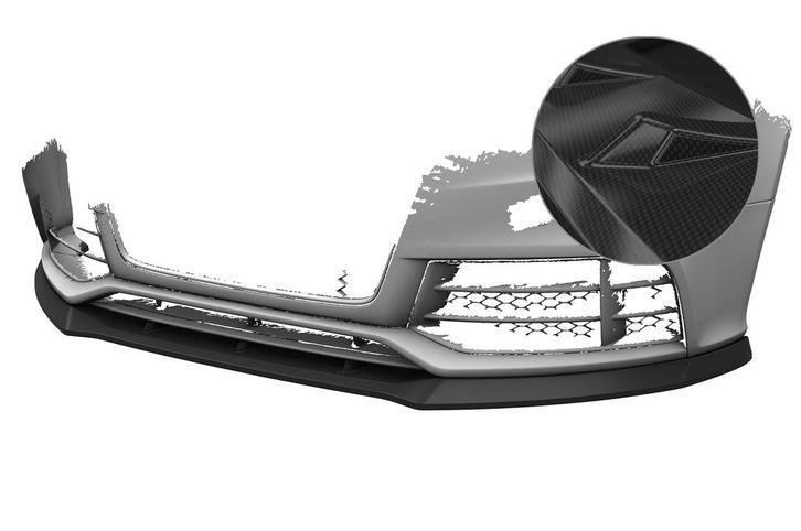 Cup spoilerlip met ABE voor Audi RS5 (8T) CSL837-C, Auto-onderdelen, Carrosserie, Nieuw, Verzenden