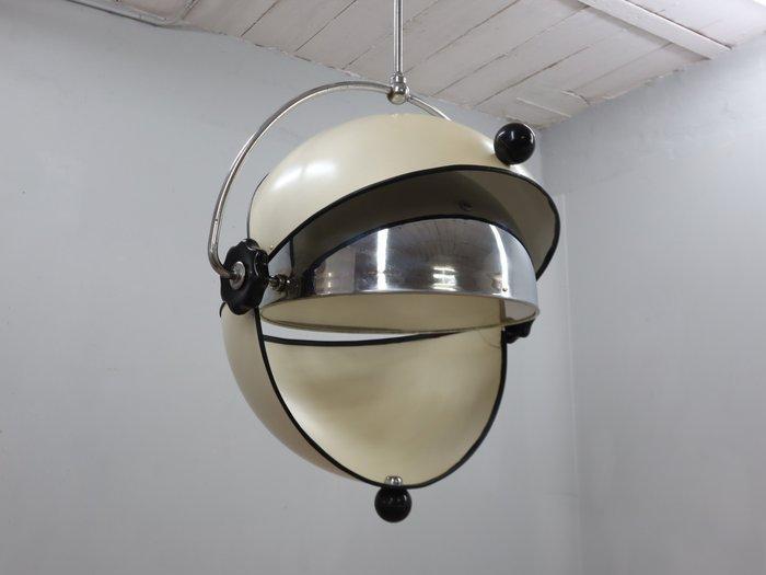 Poltronova - Superstudio - Plafondlamp - O kijk - Metaal,, Antiek en Kunst, Antiek | Verlichting