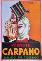 after Archille Luciano Mauzan - Vermouth Carpano - Jaren