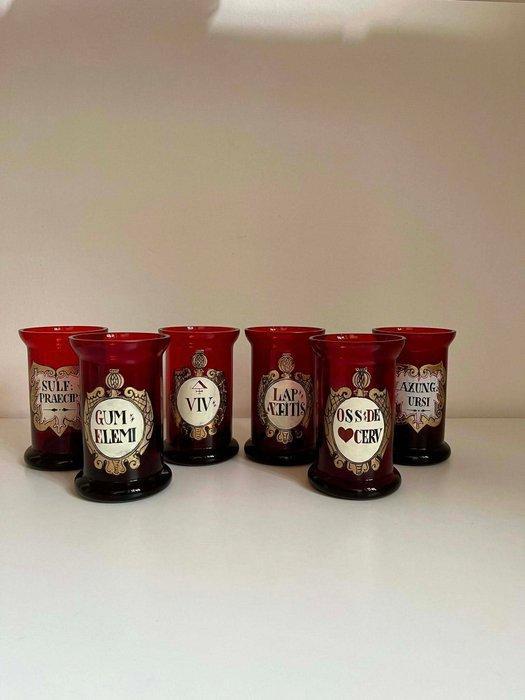 Apothekerspot (6) - Glas, Antiek en Kunst, Curiosa en Brocante